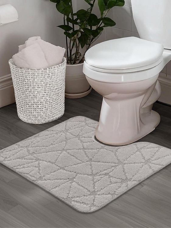 Коврик SHAHINTEX РР 60*50 001 перламутр 51 S - 3