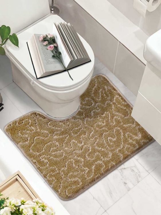 Коврик SHAHINTEX РР 60*50 003 кофе  с молоком 55 S - 3