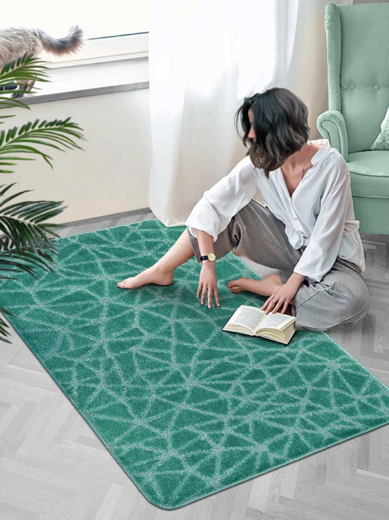 Коврик SHAHINTEX РР 100х150 001 мятный 72 S - 3