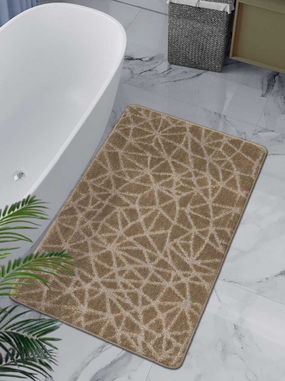 Коврик SHAHINTEX РР 100х150 001 кофе  с молоком 55 S - 2