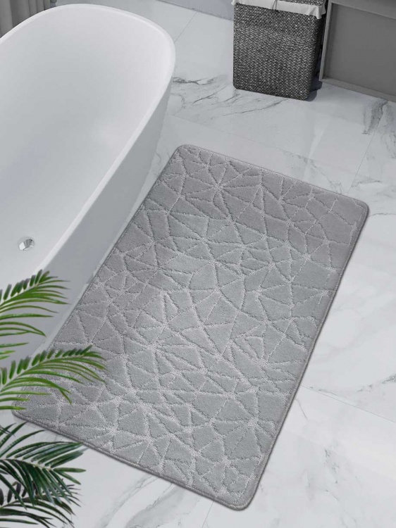 Коврик SHAHINTEX РР 100х150 001 серый 50 S - 4