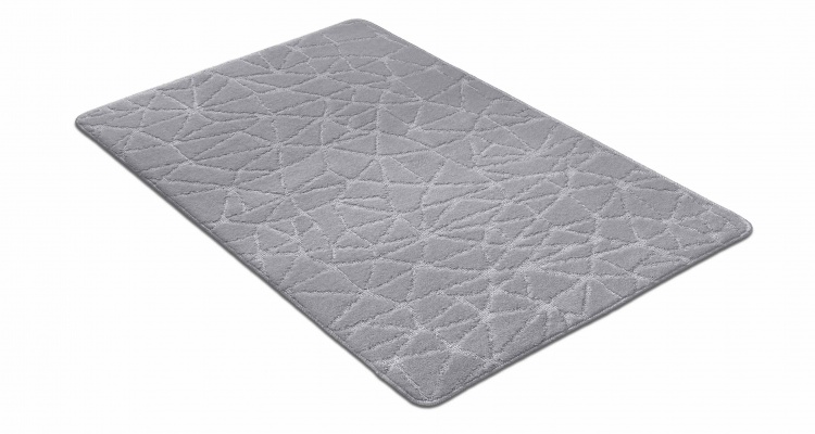 Коврик SHAHINTEX РР 100х150 001 серый 50 S