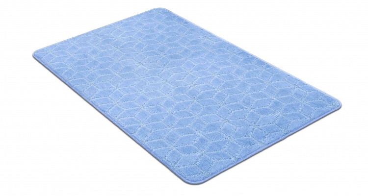 Коврик SHAHINTEX РР 100х150 002 голубой 11 S