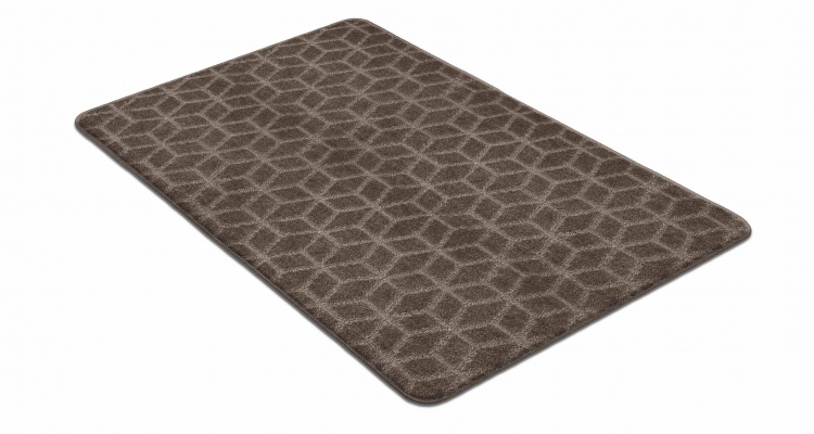 Коврик SHAHINTEX РР 100х150 002 мокко 80 S