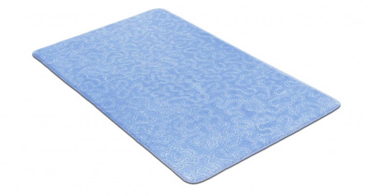 Коврик SHAHINTEX РР 100х150 003 голубой 11 S
