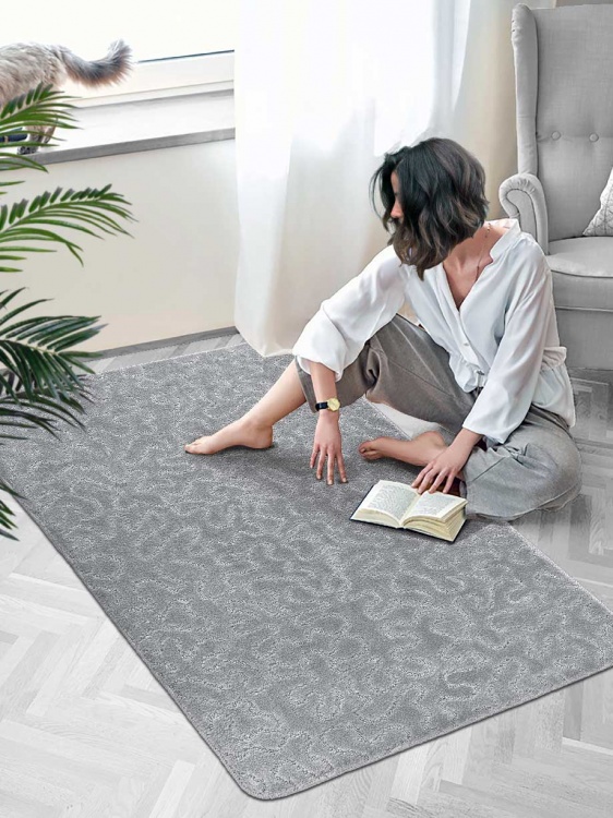 Коврик SHAHINTEX РР 100х150 003 серый 50 S - 3