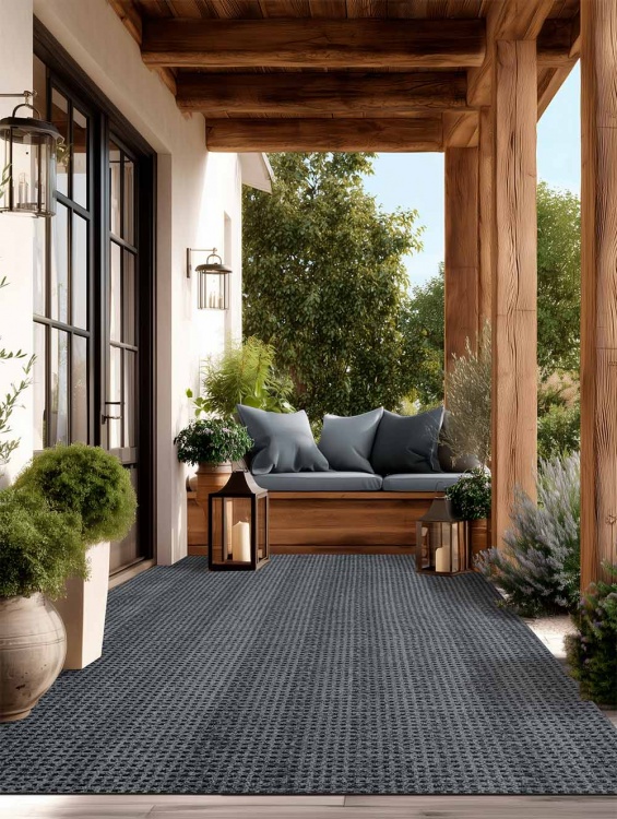 Коврик влаговпитывающий ТВИД ТЭМ 150х200 графит 01 S - 3