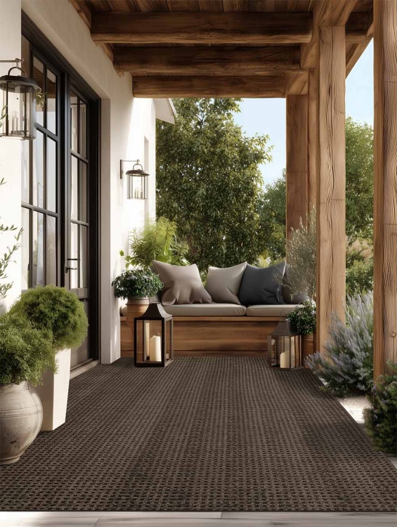 Коврик влаговпитывающий ТВИД ТЭМ 150х200 мокко 02 S - 2