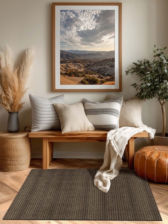 Коврик влаговпитывающий ТВИД ТЭМ 100х120 мокко 02 S - 3