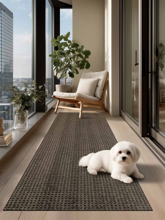 Коврик влаговпитывающий ТВИД ТЭМ 80х200 мокко 02 S - 3