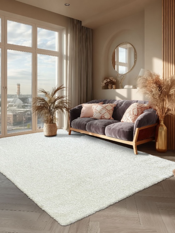 Коврик НАНОХЛОПОК SHAHINTEX 200х300 кремовый 02 S - 3