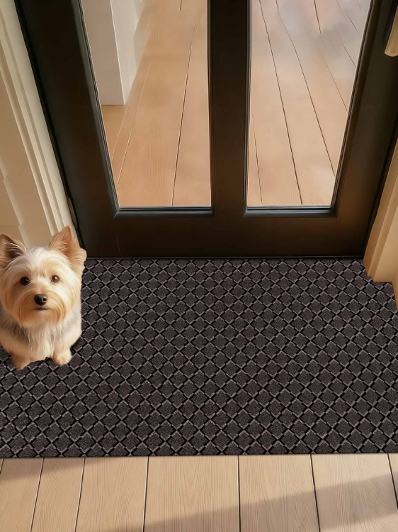 Коврик влаговпитывающий icarpet Каре ТЭМ 67х120 мокко 02 S - 4