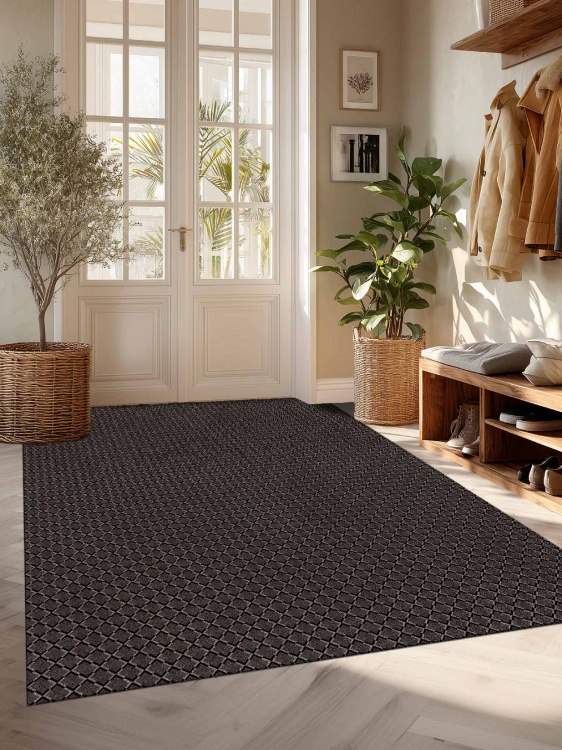 Коврик влаговпитывающий icarpet Каре ТЭМ 150х200 мокко 02 S - 4