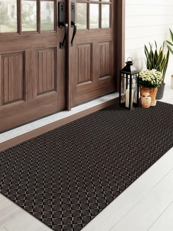 Коврик влаговпитывающий icarpet Каре ТЭМ 80х200 мокко 02 S - 2